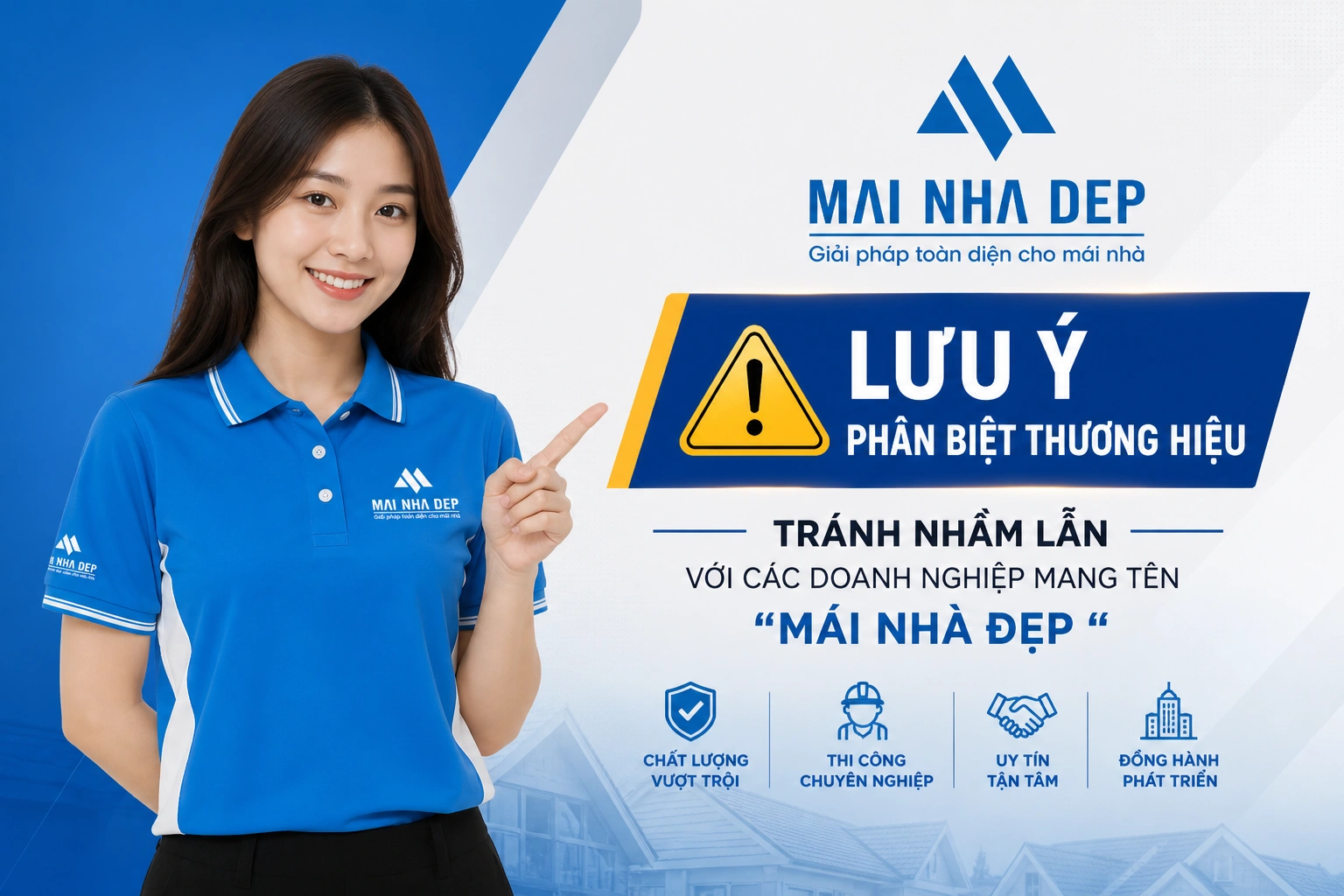 Tổng thầu mái nhà đẹp